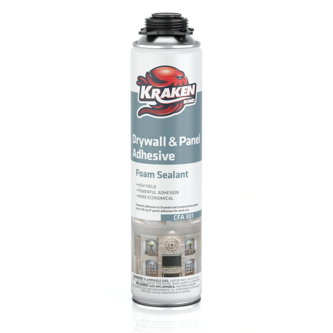 Drywall & Panel Adhesive Foam, 24 Fl Oz