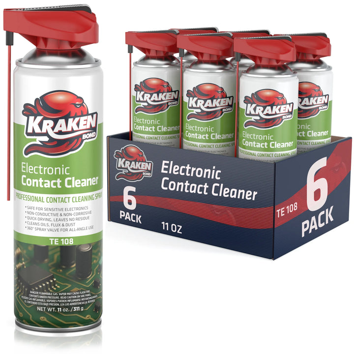Electronic Contact Cleaner Spray – Quick Drying, Nonconductive 11 oz