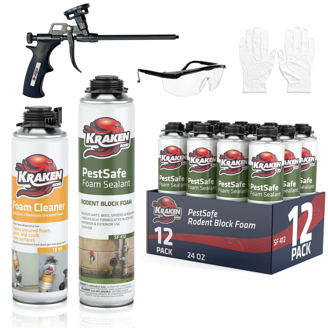 PestSafe Foam Sealant - Pest & Rodent Block Foam