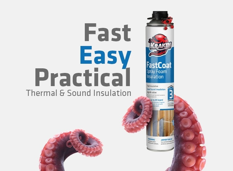 Official KrakenBond StoreSpray Foam Insulation, Sealants, Adhesives