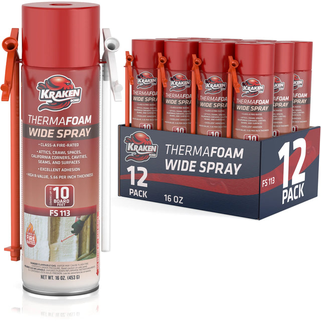 ThermaFoam Wide Spray Foam