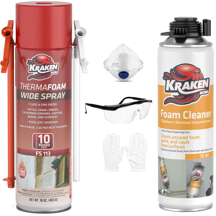 ThermaFoam Wide Spray + Foam Cleaner Bundle