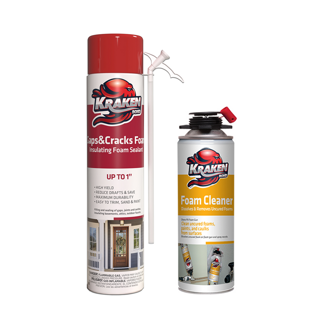 Gaps & Cracks Filler Foam, Insulating Foam Sealant, Straw Use