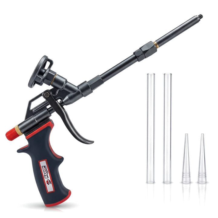 Pro Spray Insulation Foam Gun, 360° Swivel Tip - 8"