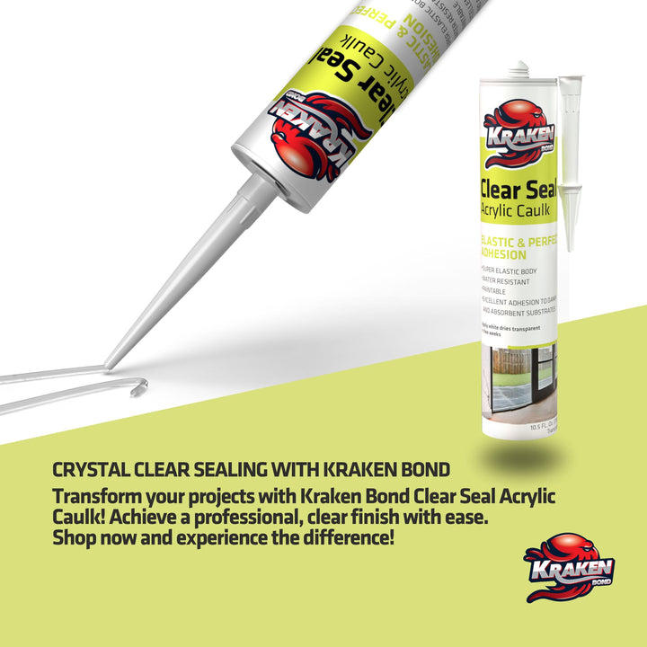 Clear Seal Acrylic Caulk