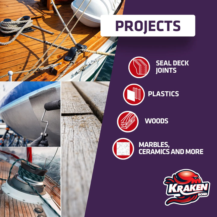 Kraken Ultra Grab Adhesivo para la construcción 300 ml (10,1 onzas líquidas)