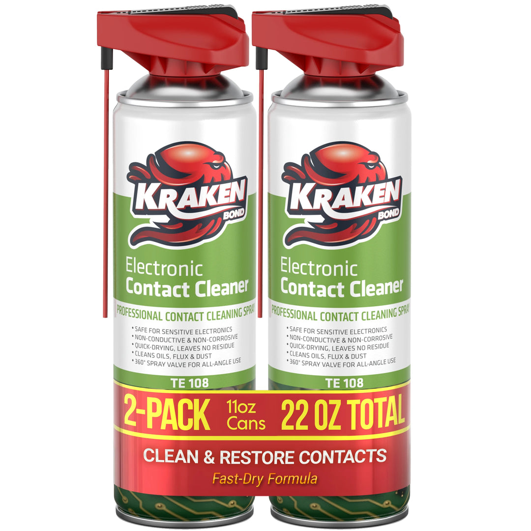 Electronic Contact Cleaner Spray - Quick Drying, Nonconductive 1 Pack Electronic Contact Cleaner Spray - Quick Drying, Nonconductive 1 Pack
