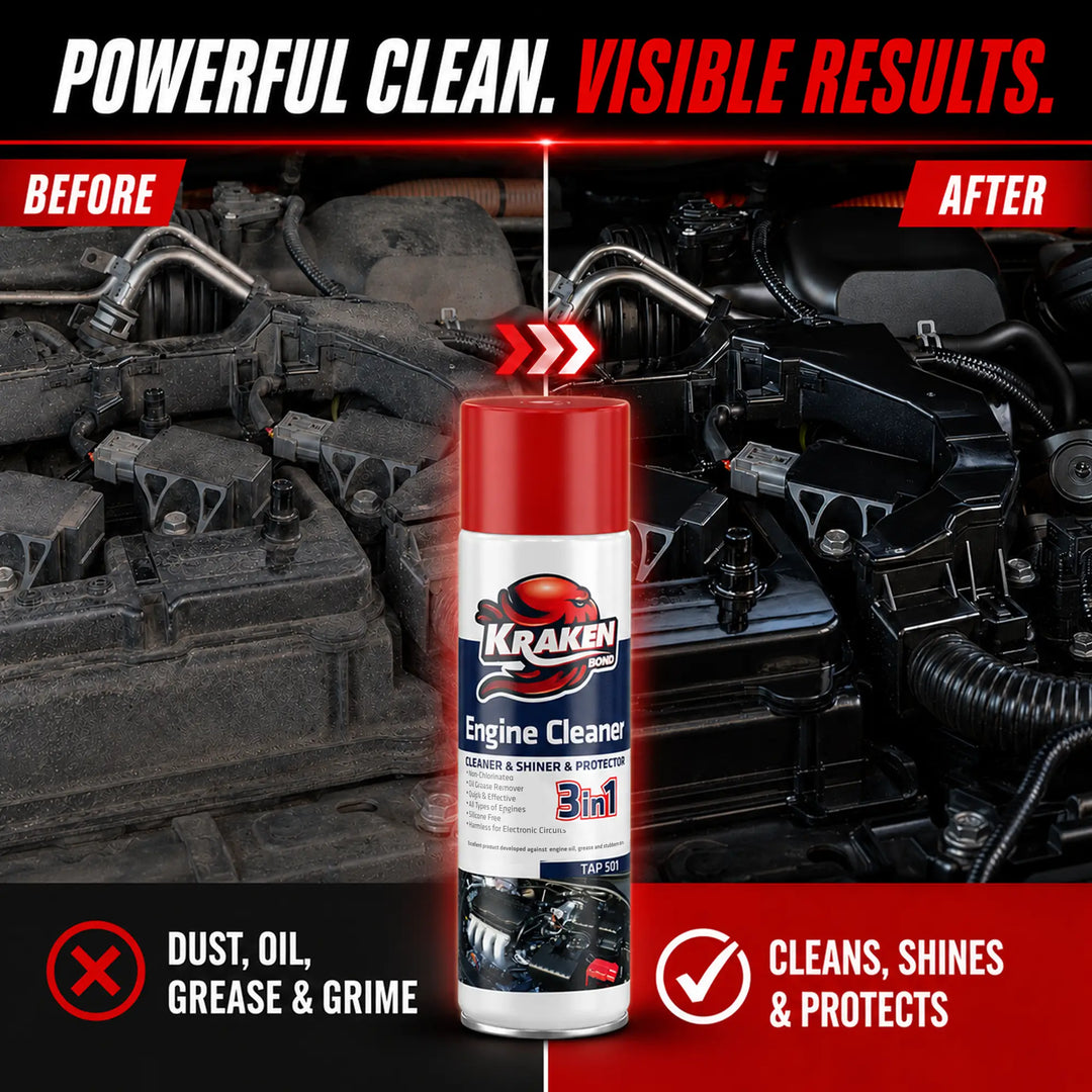 Engine Cleaner and Degreaser Spray - 12.3 oz
