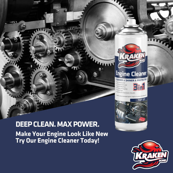 Engine Cleaner and Degreaser Spray - 12.3 oz