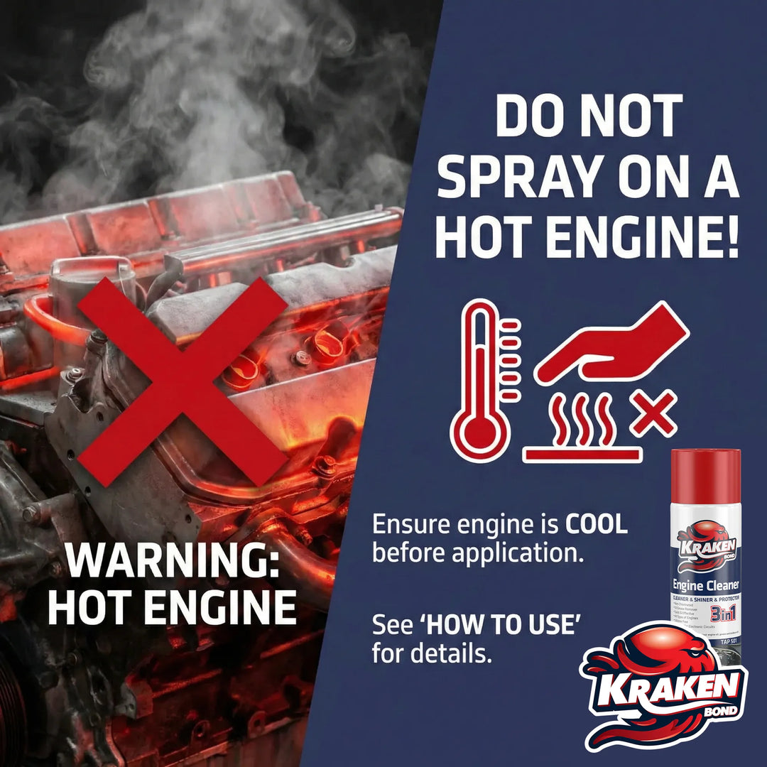 Engine Cleaner and Degreaser Spray - 12.3 oz