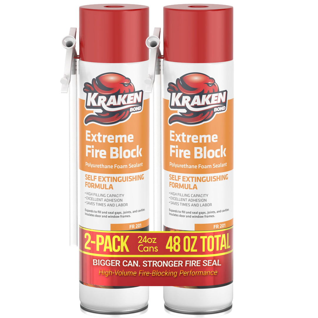 Extreme Fire Block Polyurethane Foam Sealant 12/24 oz