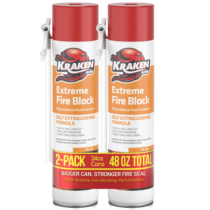 Extreme Fire Block Polyurethane Foam Sealant 12/24 oz