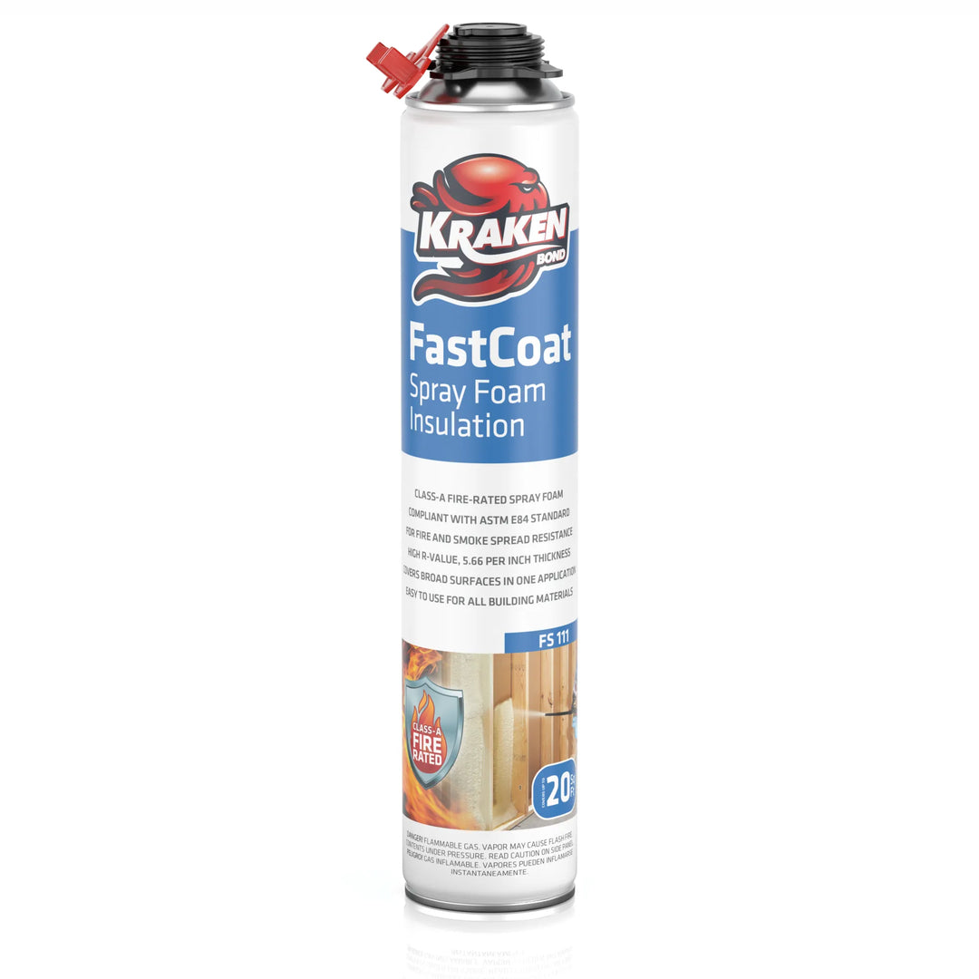 FastCoat Insulation Spray Foam, Closed Cell Expanding Foam | Class A Fire Rated