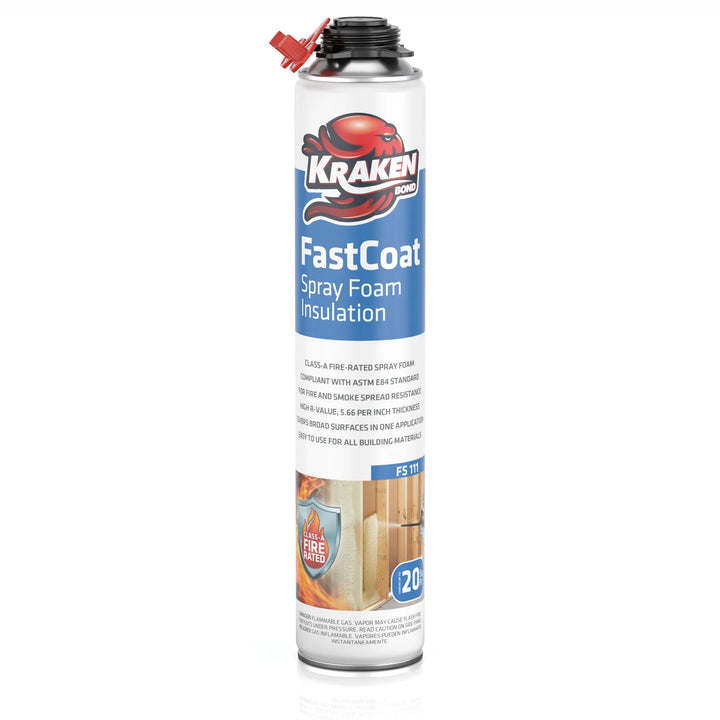 FastCoat Insulation Spray Foam, Closed Cell Expanding Foam | Class A Fire Rated