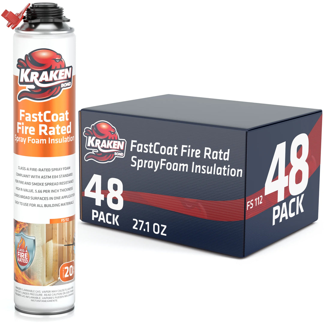Fastcoat Insulation Spray Foam, Closed Cell Expanding Foam | Class A Fire Rated