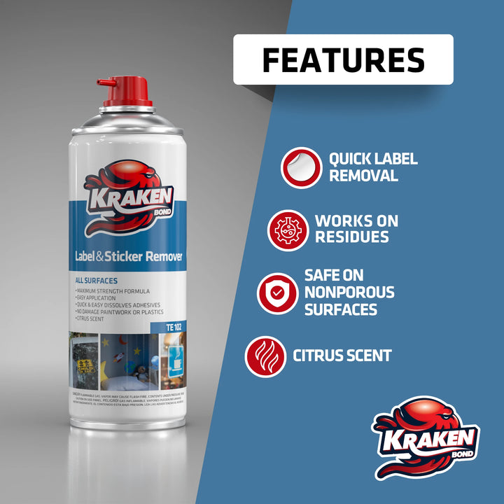 Label & Sticker Remover Spray 6.75 oz