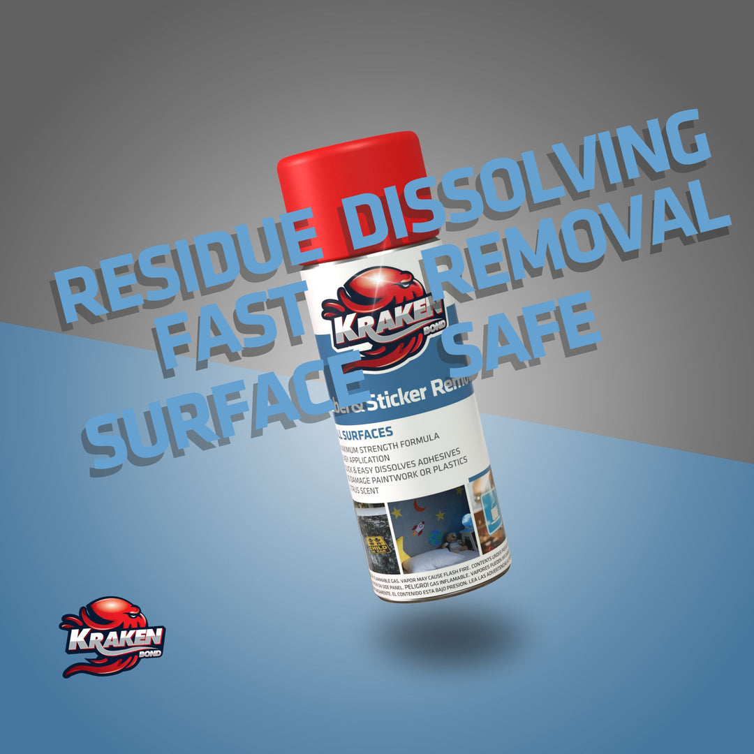 Wall Sticker Remover Label & Sticker Remover Spray