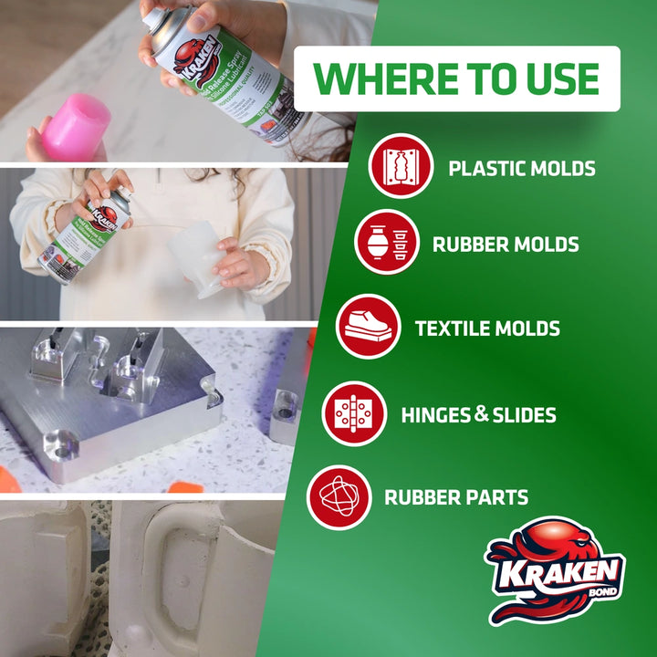 Silicone Mold Release Spray - 12.3 oz