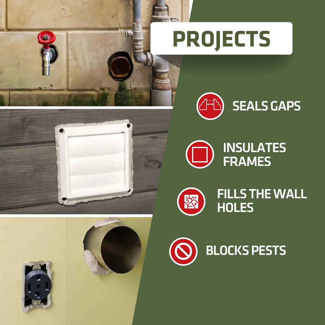 PestSafe Foam Sealant – Effective Rodent and Insect Barrier | Pest ...