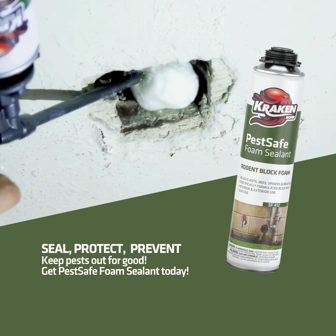 PestSafe Foam Sealant - Pest & Rodent Block Foam