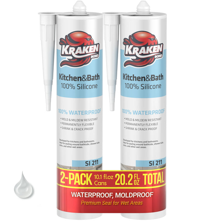 Kitchen & Bathroom Silicone 10.1 fl oz