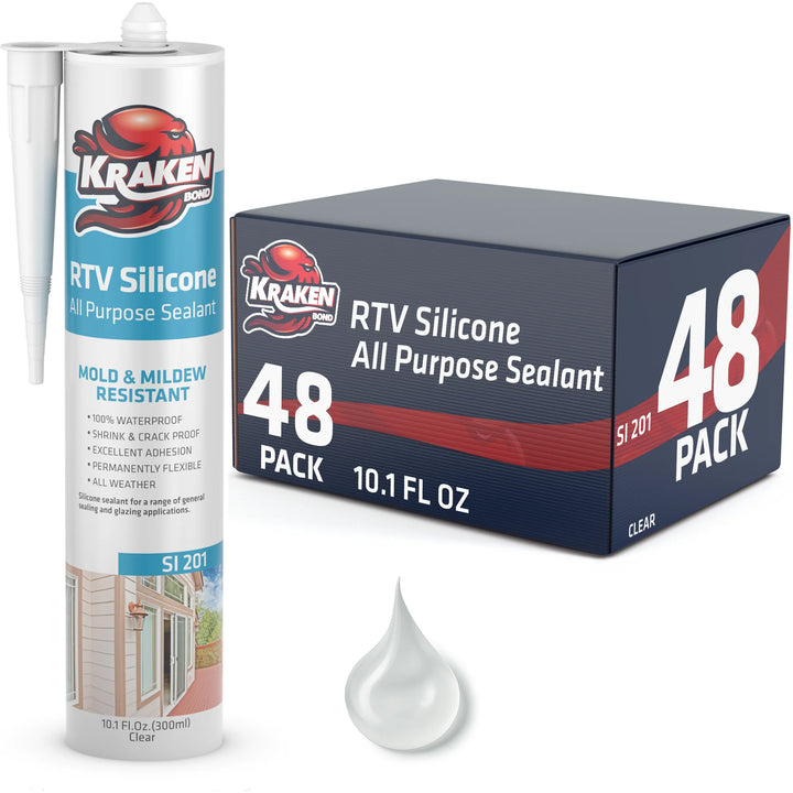 All Purpose RTV Silicone 10.1 fl oz - 12/24/48 Pack