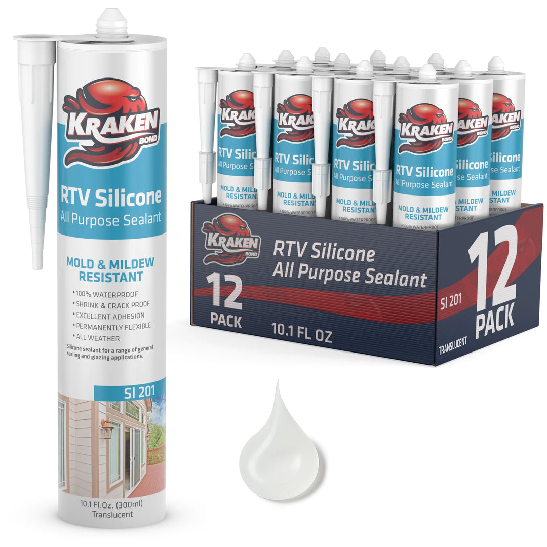 All Purpose RTV Silicone 10.1 fl oz - 12/24/48 Pack