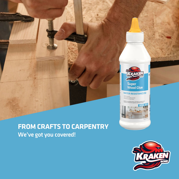 D2 White Super Wood Glue 13.5 fl oz