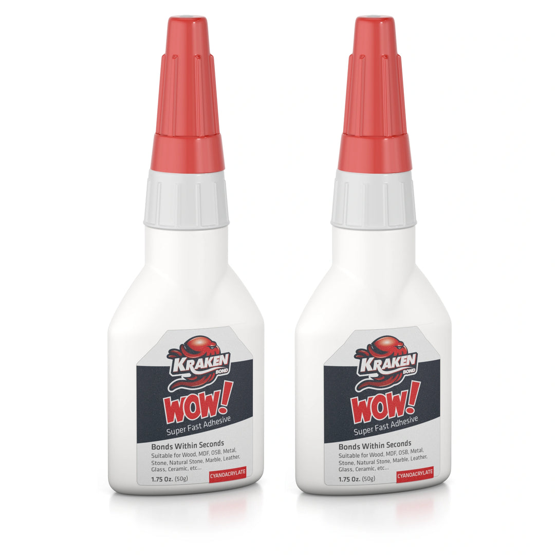 ¡WOW! Pegamento adhesivo CA súper rápido (4.4 oz) y activador (16.9 oz)
