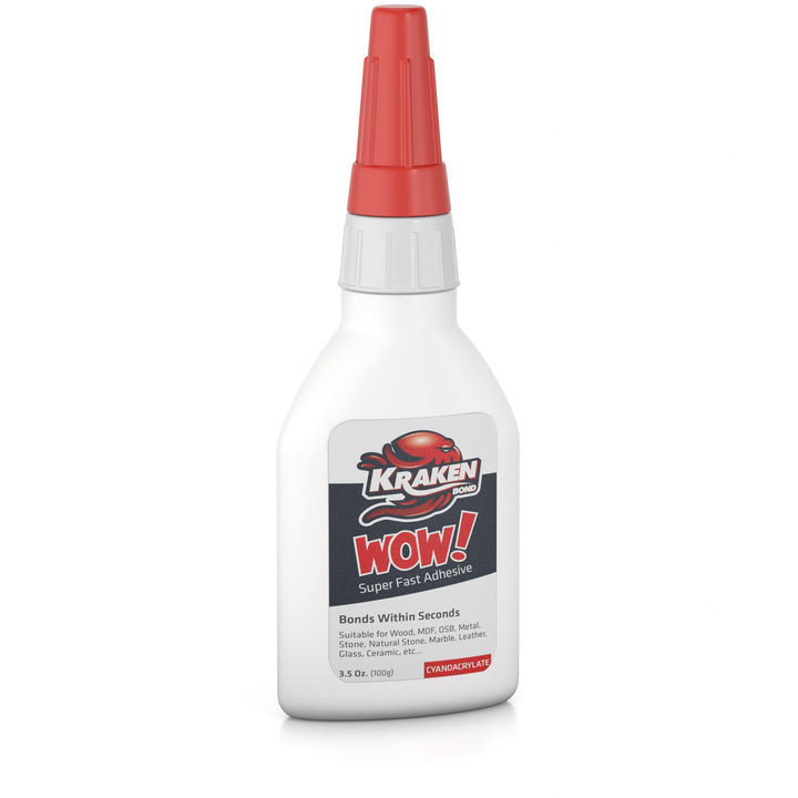 ¡WOW! Pegamento adhesivo CA súper rápido (4.4 oz) y activador (16.9 oz)