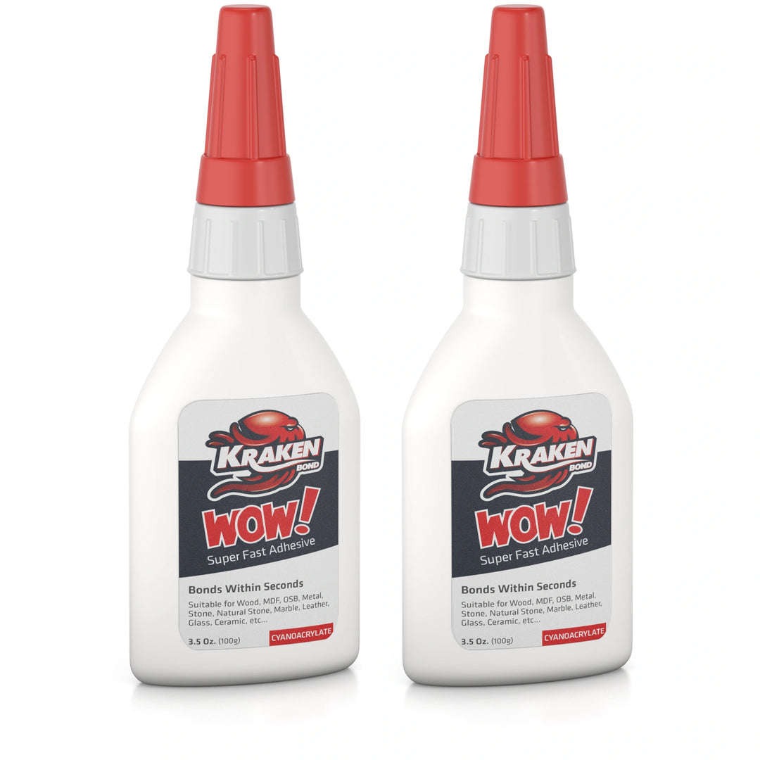 ¡WOW! Pegamento adhesivo CA súper rápido (4.4 oz) y activador (16.9 oz)
