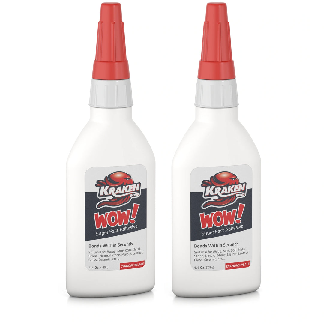 ¡WOW! Pegamento adhesivo CA súper rápido (4.4 oz) y activador (16.9 oz)