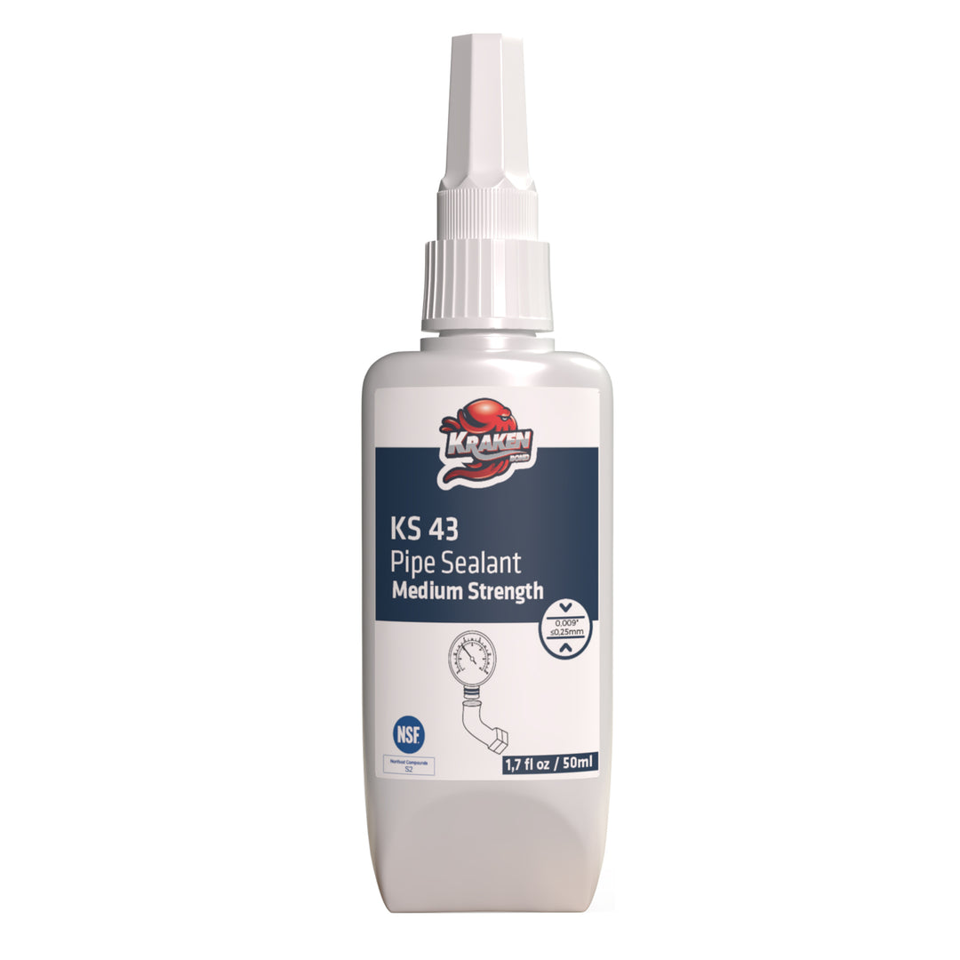 Pipe Thread Sealant Medium Strength KS 43 (1.7 oz. / 50 ml)