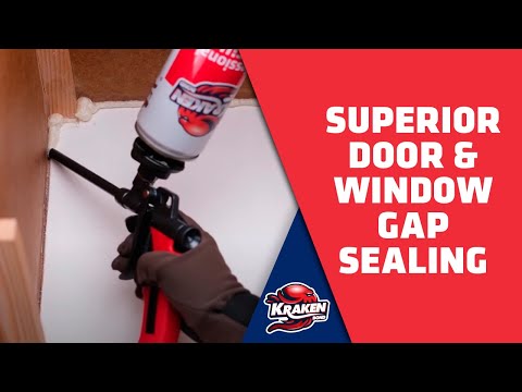 PRO Low Expansion Window & Door Gap Filler Spray Foam, Gun Use, 24 oz / 32 oz - 12/24 Pack