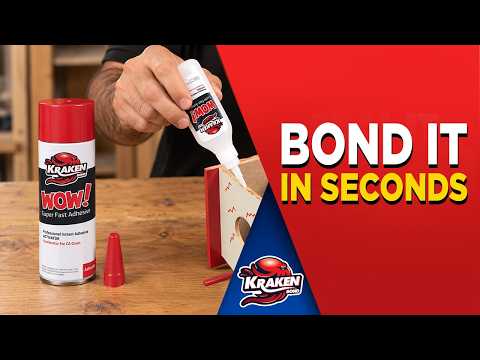 Kraken Bond WOW Super Fast Adhesive Set