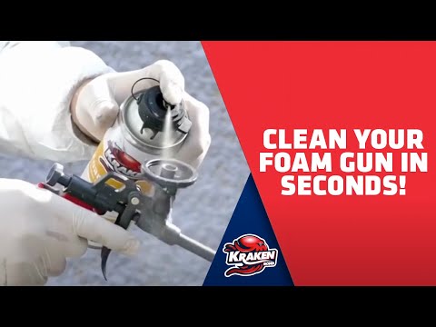 Polyurethane Foam & FoamGun Cleaner 12.3 oz