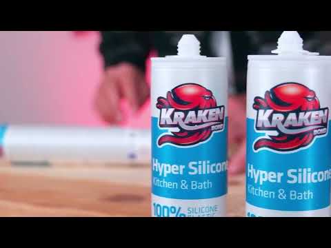 Hyper Kitchen&Bathroom Silicone 300Ml (Gw.360) (10.1 FL. OZ) Transparent