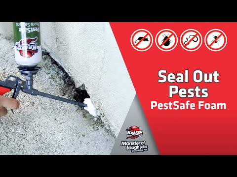 PestSafe Foam Sealant - Pest & Rodent Block Foam