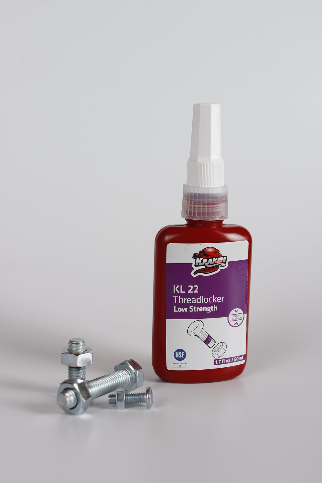 Low Strength Purple Threadlocker - KL 22 (1.7 oz. / 50 ml)