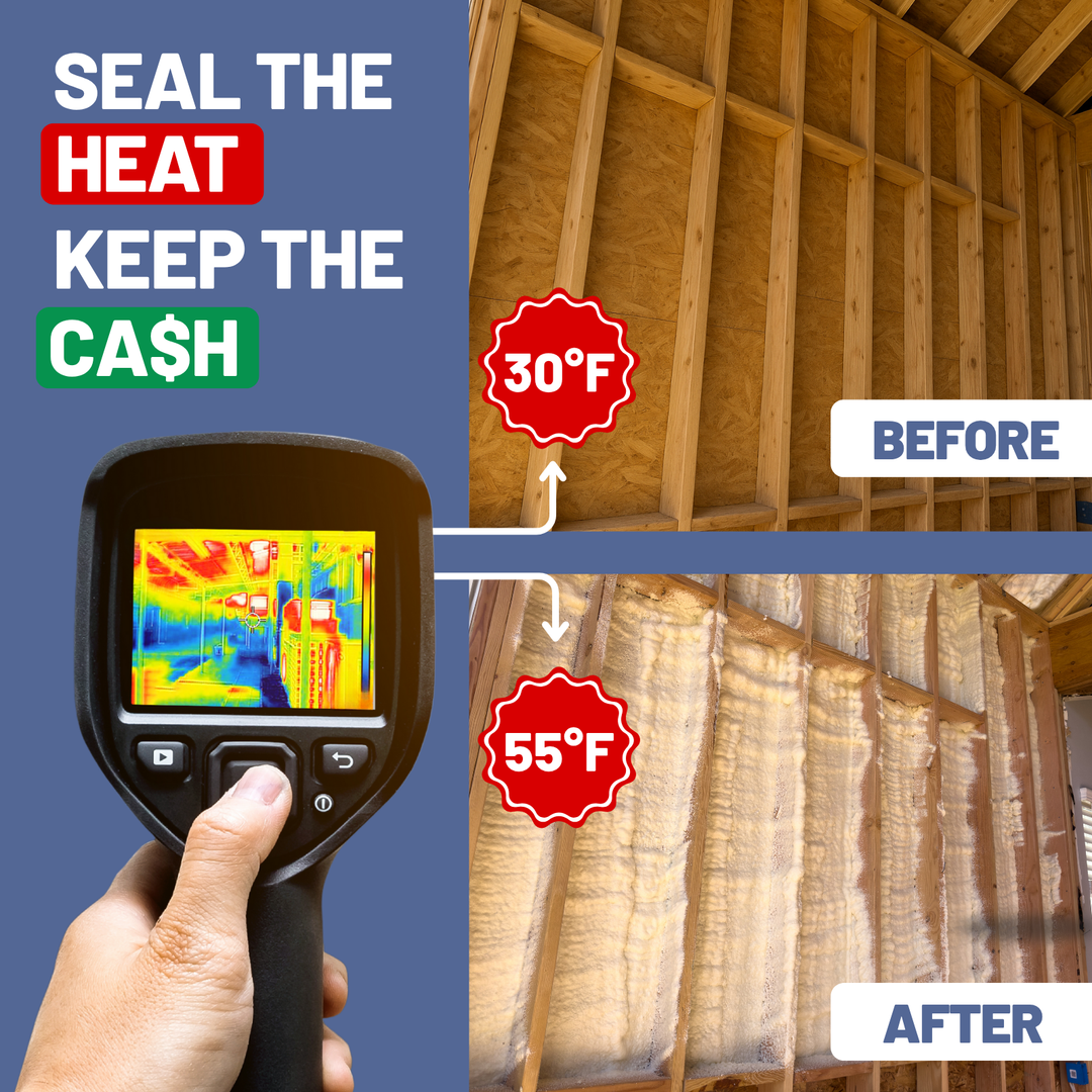 FastCoat Insulation Spray Foam Kit | Class A Fire Rated