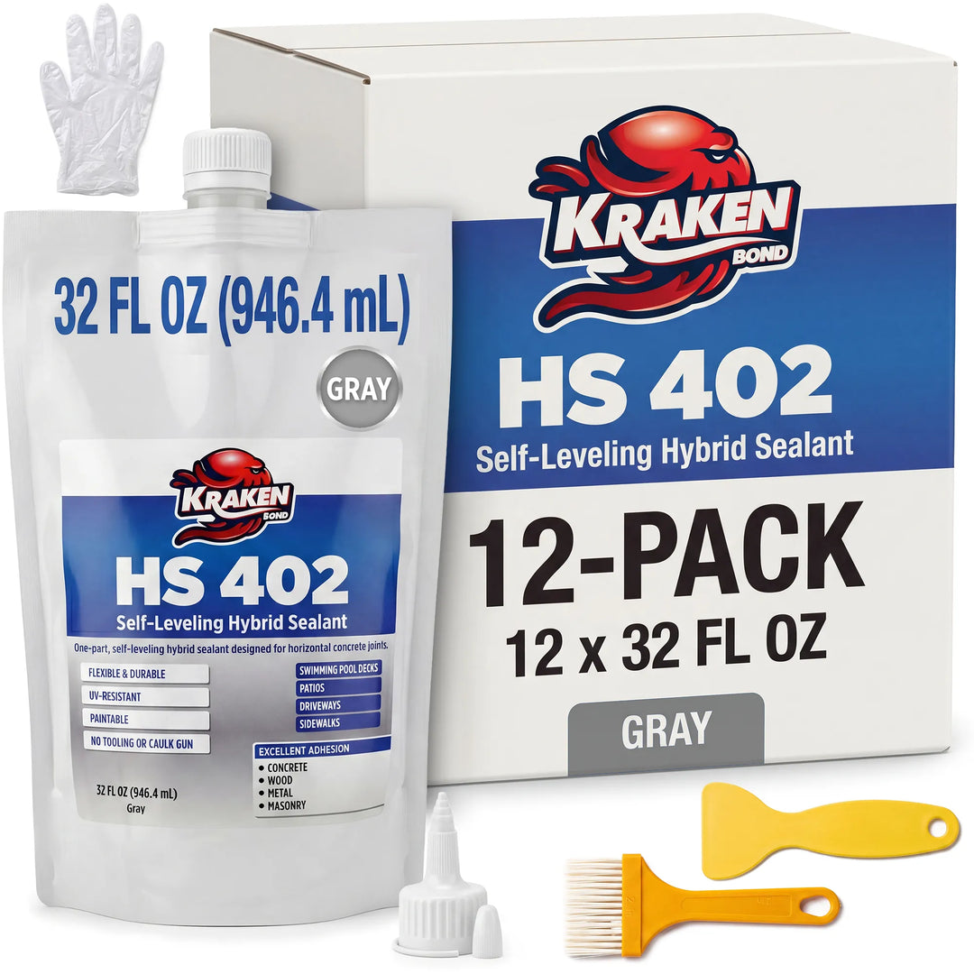 Rellenador de Grietas en Concreto Autonivelante HS 402, 32 fl oz