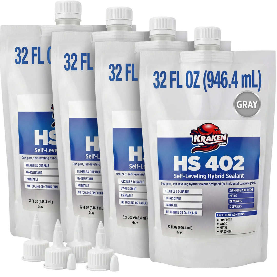 HS 402 Self Leveling Concrete Crack Filler, 32 fl oz