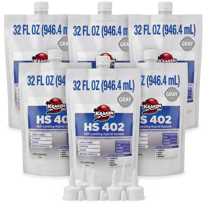 HS 402 Self Leveling Concrete Crack Filler, 32 fl oz