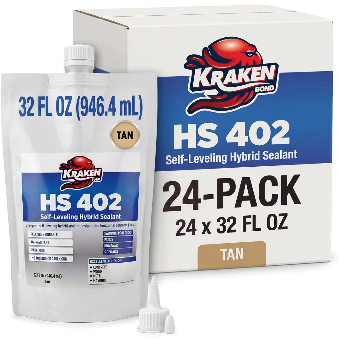HS 402 Self Leveling Concrete Crack Filler, 32 fl oz