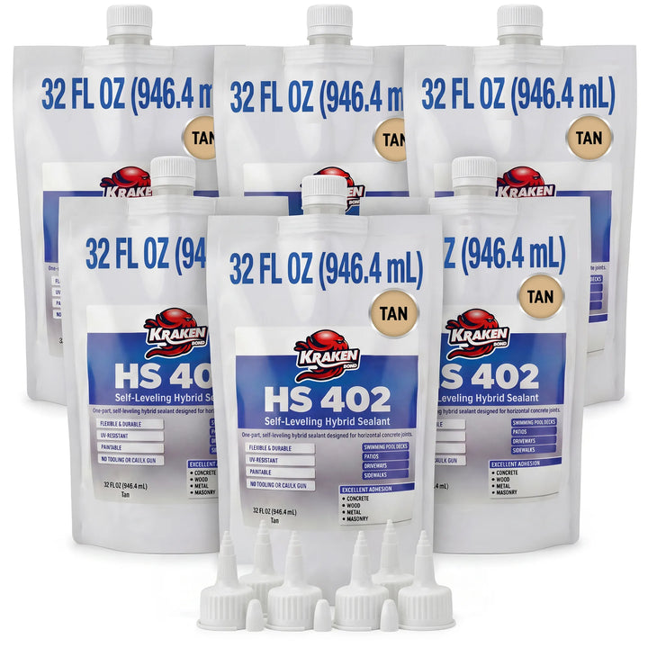 HS 402 Self Leveling Concrete Crack Filler, 32 fl oz
