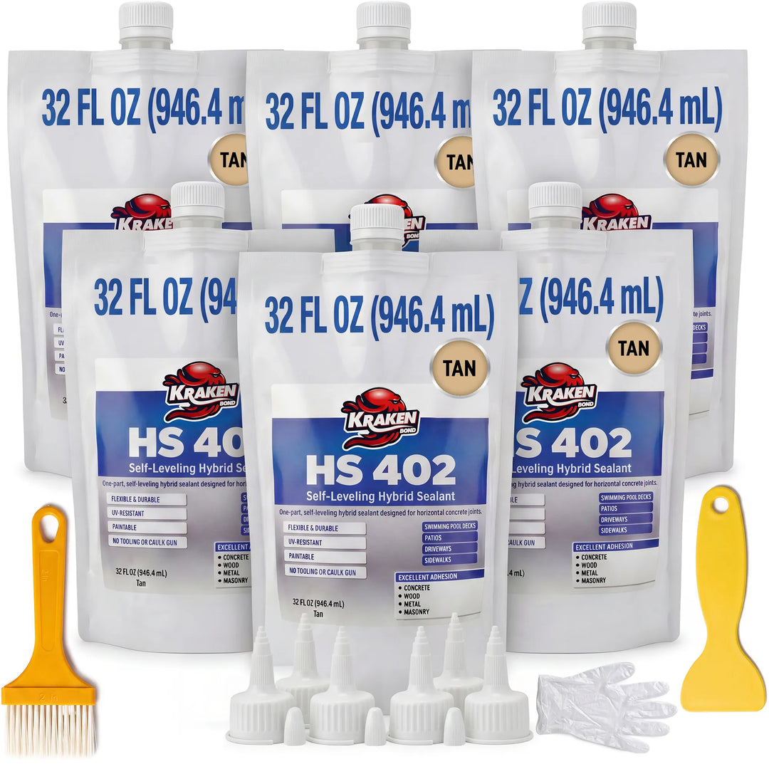 Rellenador de Grietas en Concreto Autonivelante HS 402, 32 fl oz