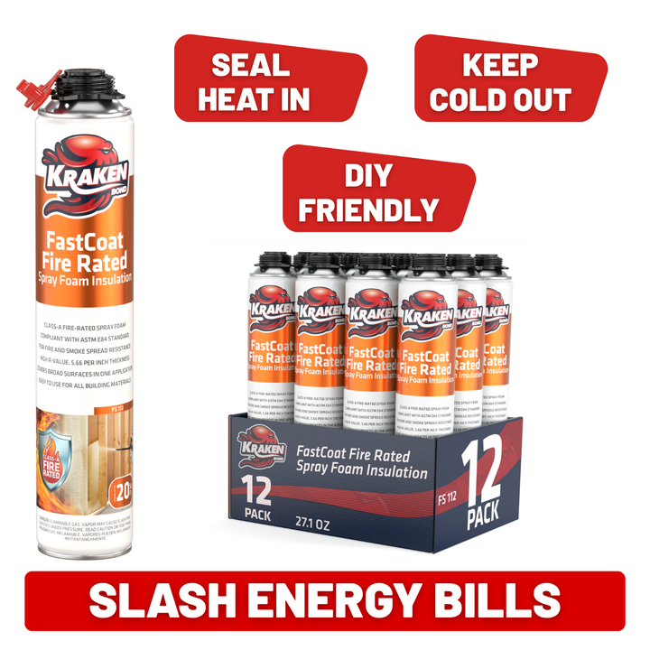 FastCoat Insulation Spray Foam Kit | Class A Fire Rated