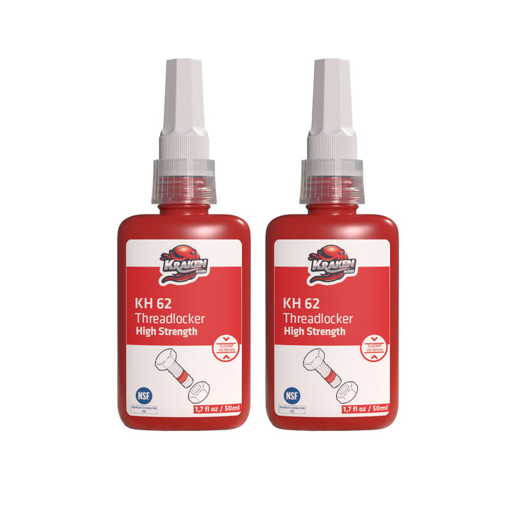 High Strength Red Threadlocker - KH 62 (1.7 oz. / 50 ml)