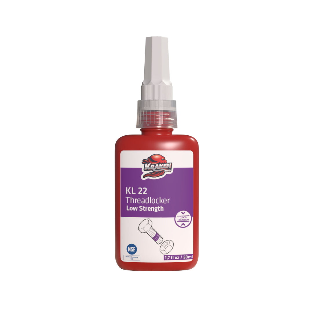 Low Strength Purple Threadlocker - KL 22 (1.7 oz. / 50 ml)