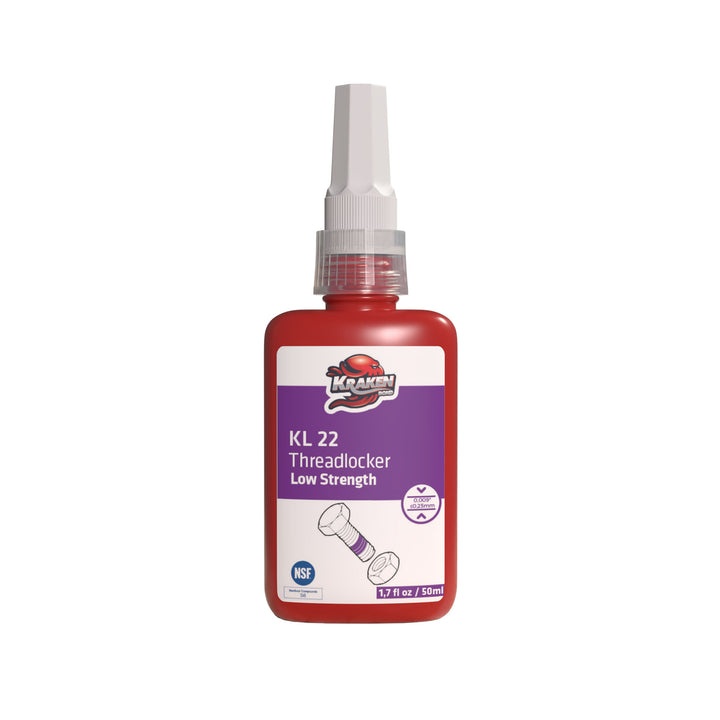 Low Strength Purple Threadlocker - KL 22 (1.7 oz. / 50 ml)